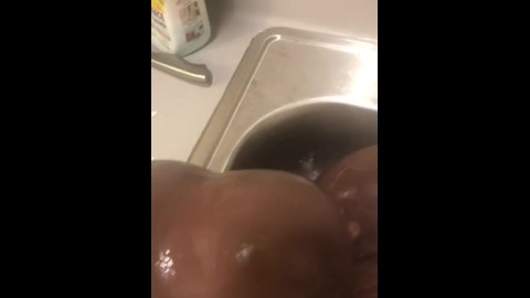 Black Girl Soapy Handjob - Ebony Soapy Handjobè‰²æƒ…ç‰‡| Pornhub.com