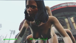 Kink Fallout 4 Vault Girls Having Lesbian Sex On The Way To The Village