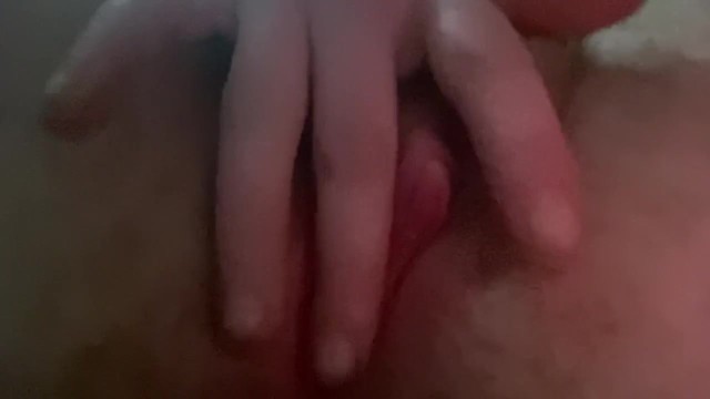 Ftm wakes up horny and plays with his wet pussy 14