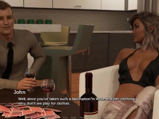 The Adventurous Couple:Playing_Strip Poker With His Wife_and Her Boyfriend-S2E32