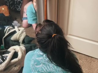 Mirror Quickie With My Bbc Boyfriend - Cum On My Ass!