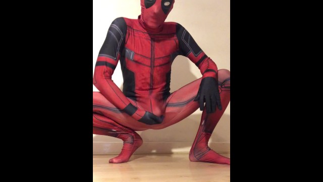 Deadpool Porn Straight - WANKING in my new DEADPOOL Outfit ** Rock HARD COCK & Super HORNY ** -  Pornhub.com