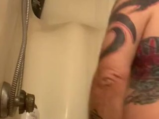 Step sister in brothers bathroom jerking_off