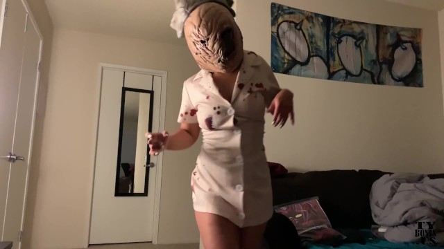 Saelent Sex Vidieo - Bubble Nurse from Silent Hill Gets Fucked by Ty Bones TRAILER - Pornhub.com