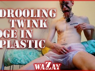 Drooling Twink Edge In Plastic