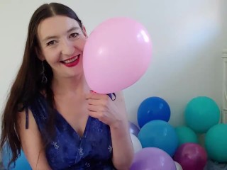 Balloons for Adults Part 2: Blowing and Banging (non-popballoon sex)