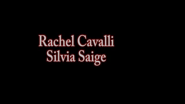 Lingerie Lesbians Rachael Cavalli  - Silvia Saige