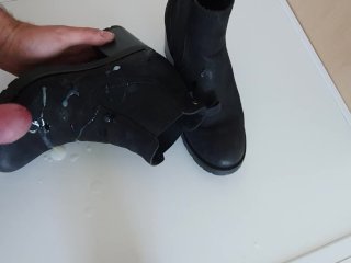Cum On Ankle Boots