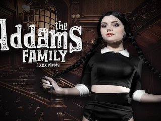 Petite Teen Wednesday Addams Is Kinky And Dark Like The Rest Of Family
