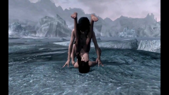 Tori and Mystra Fuck in the northern ice