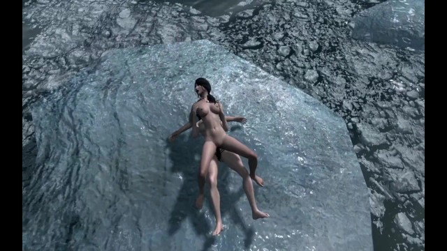 Tori and Mystra Fuck in the northern ice