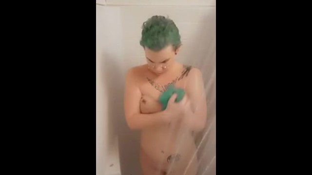 Slut in the shower 7