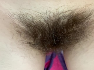 extreme close up scenes on my hairy pussy bigbush fetishvideo 4k HD