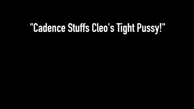 Webcam Wonder Its Cleo Takes StrapOn Cock By Cadence Luxxx! - Real Cleo