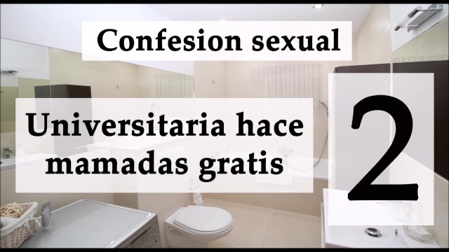 Confesión Sexual: Ella Mamando Por Vicio 2. Audio Español.