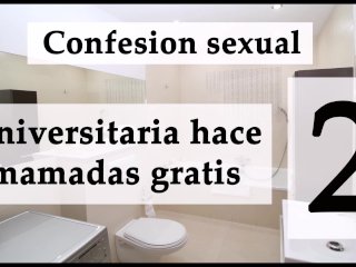 Confesión Sexual: Ella Mamando Por Vicio 2. Audio Español