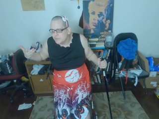 Naked Workout With My Walker