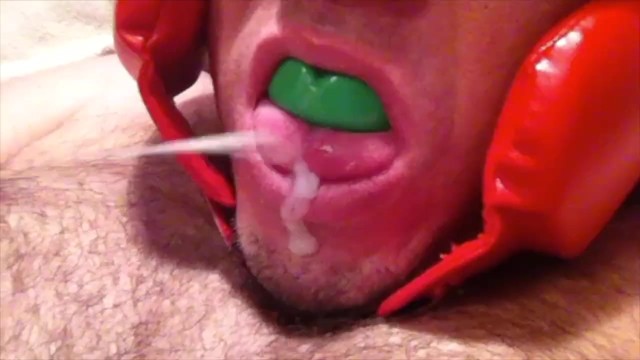 640px x 360px - Cumpilation of self Facial on my Mouthguards and Fetish Sports Gear -  Pornhub.com