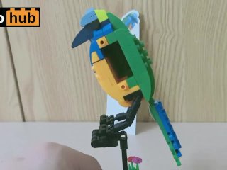 You're About To Fap To A Colorful Attractive Lego Bird