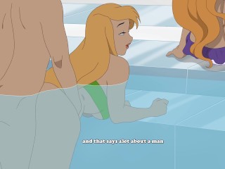 Milftoon Drama - ep.1 - ASS_FUCK IN THE POOL