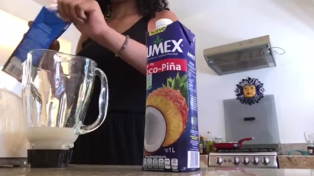 How To Make A Pina Colada 18 Years Old // House Tour 17