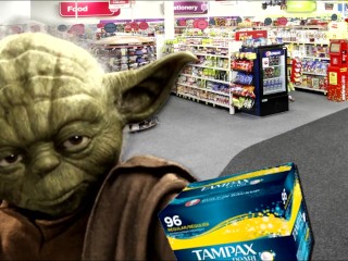 Yoda Buys Tampons After His FirstPeriod (ASMR)