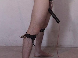 Anal Hook + Chastity_+ Vibrator Edging - Prostate Milking Restrained