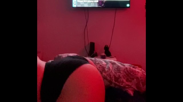 Teen masturbating during a gaming break 18
