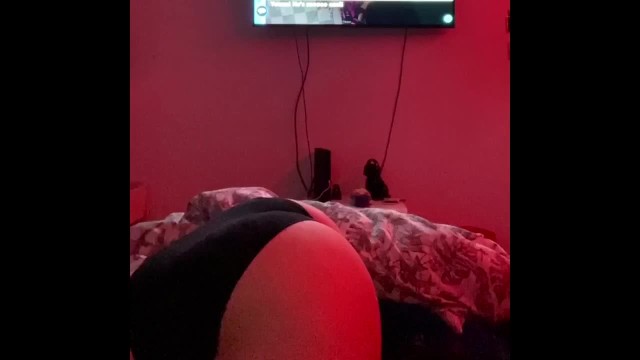Teen masturbating during a gaming break 26