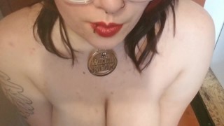 Orgasm Goth Sub Bitch Begs To Be Fucked And Suck Cocked During Orgasms