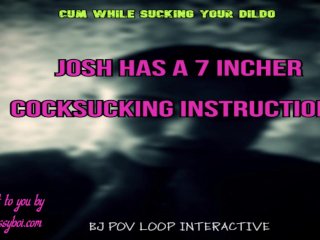 Josh Has a 7 IncherPOV JOI ENHANCED with Gay Homo Fag_Music