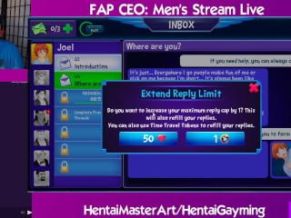 Waterfall_shower! Fap CEO:Men Stream #6_W/HentaiGayming