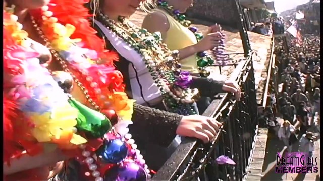 Big Tiity Freaks Earn Big Beads At Mardi Gras 20
