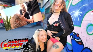 FFM FUCK AT REAL STREET PICKUP CASTING GERMAN SCOUT TWO CRAZY TEENS PUBLIC FLASH AND FFM FUCK AT GERMAN SCOUT TWO CRAZY