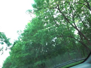 Public_outdoor sex,at the road.I cum on_her panty