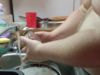 A Man Doing The Dishes! Pt. 1