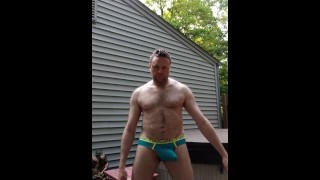Naked My Cock Out And In Of AC Underwear