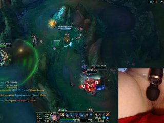 How Do I Perform Playing My Main with a_Vibrator Distracting_Me? League_of Legends #8 Luna