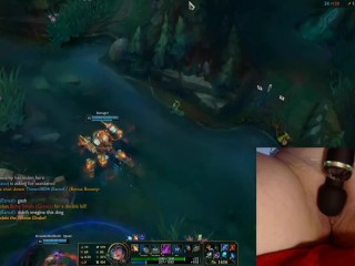 How do I perform playing my main with a vibrator_distracting me? League of_Legends #8 Luna