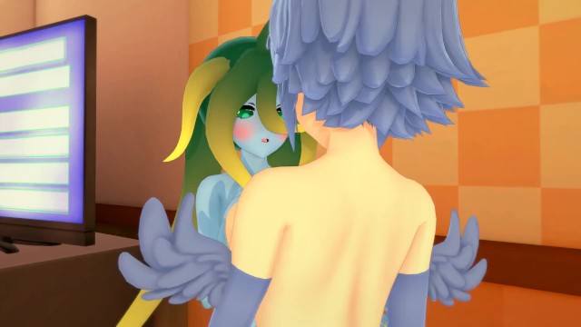 3D Hentai)(Lesbian)(Monster Musume) Slime x Harpy Papi - Pornhub.com