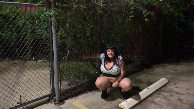 Taking A Piss In Public With Kat Black