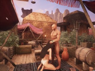 Conan Exiles Having Sex With Don (My First Tribute)