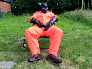 Waterproof After-Work Wank Out In The Garden