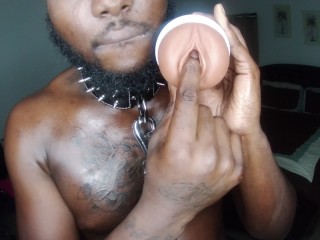 Toy play Ebony male Solo Let playwith your pussy Mr.C_role play