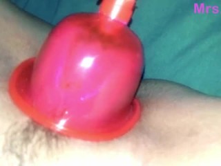Playing_With a Pussy Pump My Cunt Was So Wet and Sensitive When I Was_Masturbating and Cumming