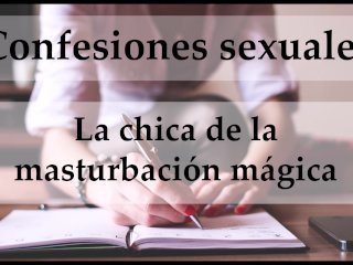 Confesión Sexual. La Chica De Las Pajas Mágicas. Voz Española