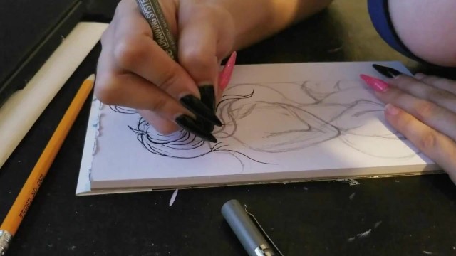 Drawing in my Underwear - Pornhub.com