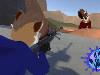 Red Vs Blue: Paintball Is Cancelled, Let's Fuck! - Pov Furry Sex