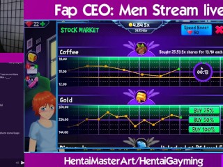 Give the Nurse an injection! FapCEO Men Stream_#13 W/HentaiGayming