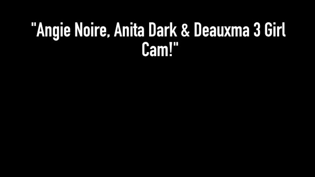 Texas Milf Deauxma Pussy Fucks Angie Noir  - Angie Noir, Anita Dark, Deauxma